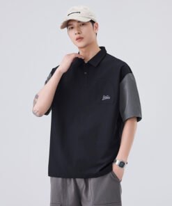 Polo Shirt Japanese Retro Fake Pocket | 8516 - Image 3
