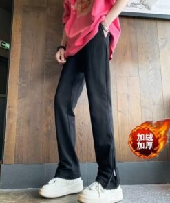 trendy brand slim sports straight pants | 1125 - Image 18