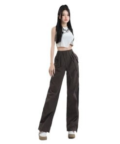 autumn outdoor legging sweatpants American small women's clothing trend | 7021 - Image 5