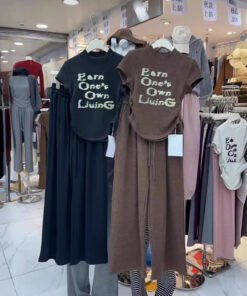 two-piece set women's summer new casual suit ins | 1134 - Image 3