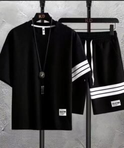 Heavyweight waffle casual suit men's summer fashion | 1142 - Image 9