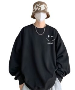 American casual loose long-sleeved pullover bottoming shirt | 1159 - Image 5
