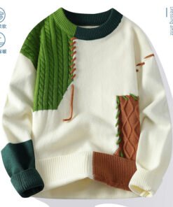 knitted sweater sheep youth autumn and winter warm base sweater | 1163 - Image 10
