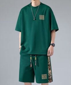 casual short-sleeved trendy suit for boys versatile | 1186 - Image 20