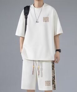 casual short-sleeved trendy suit for boys versatile | 1186 - Image 7