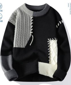 knitted sweater sheep youth autumn and winter warm base sweater | 1163 - Image 11