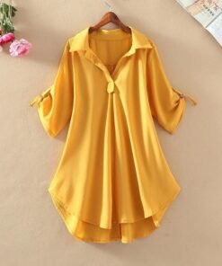 loose waist shows thin chiffon top women's trend | 1173 - Image 28