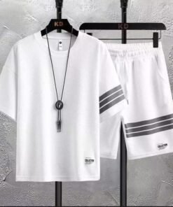Heavyweight waffle casual suit men's summer fashion | 1142 - Image 13