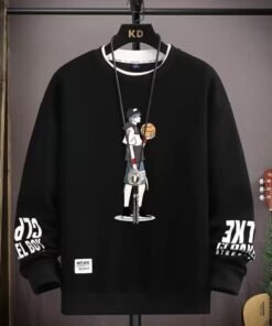 Round neck sweatshirt for men plus velvet and thickened | 1160 - Image 27