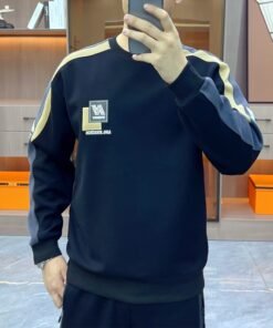 Crew neck sweatshirt men's | 1161 - Image 4