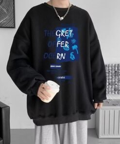 American casual loose long-sleeved pullover bottoming shirt | 1159 - Image 83