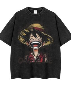 Short-sleeved Gothic print short-sleeved T-shirt high street ins loose washed | 1162 - Image 22