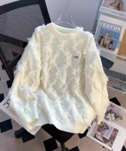 Loose sweater pullover men's | 1211