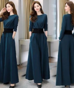 Two-piece Fashion Temperament Wide-leg Pants Set | 1203 - Image 21