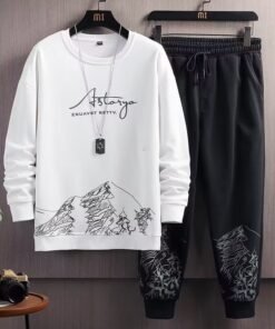 Alternative view of Sports suit men's spring and autumn style sweater loose trend | 1204