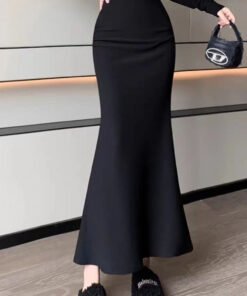 Alternative view of Korean style fashionable and stylish all-match hip skirts | 1196