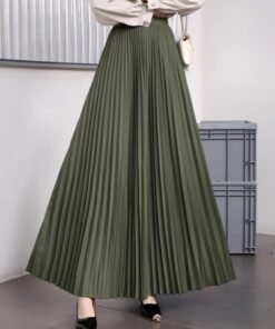 High Waist Easiest for Match Slim Elegant Casual a Large Skirt | 1252 - Image 36