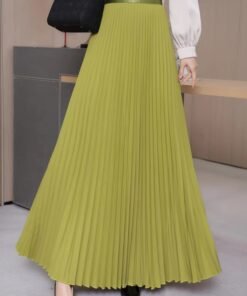 High Waist Easiest for Match Slim Elegant Casual a Large Skirt | 1252 - Image 13