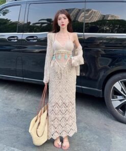 bohemian holiday style design niche temperament casual long skirt | 1245 - Image 9