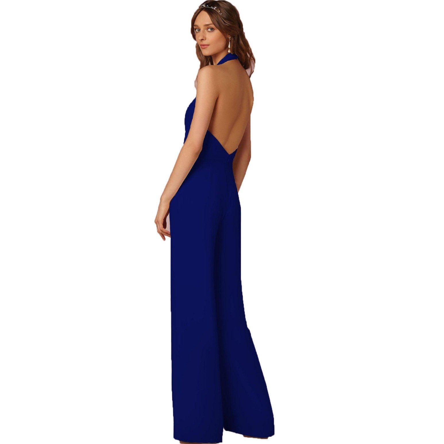 Women's Banquet Dress Jump suit Independent Station Explosions | 1247 - Image 5