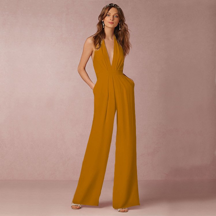Women's Banquet Dress Jump suit Independent Station Explosions | 1247 - Image 61