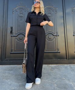 Women's Short Sleeve Temperament Fashion Casual Two-Piece | 1234 - Image 22