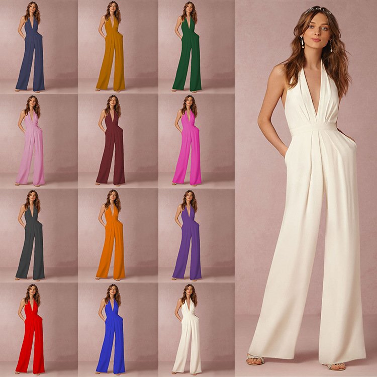 Women's Banquet Dress Jump suit Independent Station Explosions | 1247